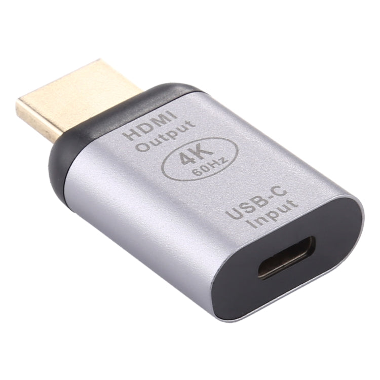 Type-C / USB-C Female to HDMI Male Aluminium Alloy Adapter - Computer & Networking by buy2fix | Online Shopping UK | buy2fix