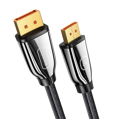 USAMS US-SJ532 U75 DP to DP 1.4 8K HD Audio Video Cable, Length: 2m - Cable by USAMS | Online Shopping UK | buy2fix