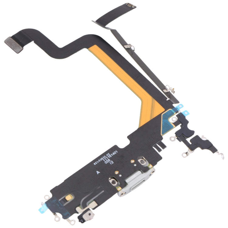 For iPhone 14 Pro Max Charging Port Flex Cable(White) - Repair & Spare Parts by buy2fix | Online Shopping UK | buy2fix