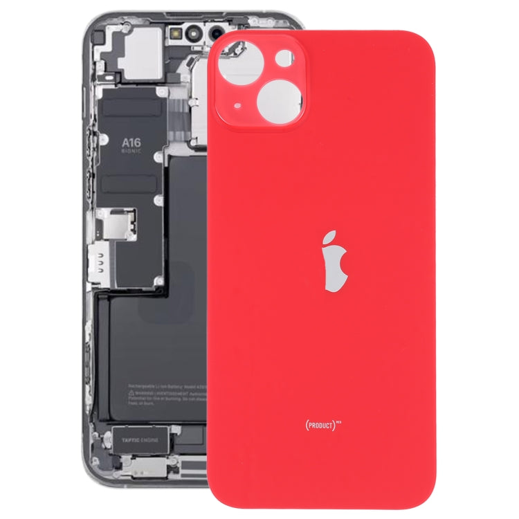 For iPhone 14 Plus Battery Back Cover(Red) - Repair & Spare Parts by buy2fix | Online Shopping UK | buy2fix