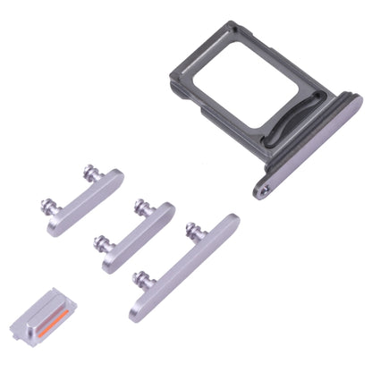 SIM Card Tray + SIM Card Tray + Side Keys for iPhone 14 Pro Max (Purple) - Repair & Spare Parts by buy2fix | Online Shopping UK | buy2fix