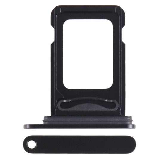 For iPhone 15 SIM + SIM Card Tray (Black) -  by buy2fix | Online Shopping UK | buy2fix