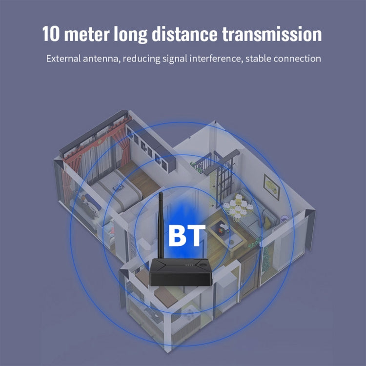 TX13 3 in 1 Portable Bluetooth 5.0 Digital Optical Coaxial Audio Transmitter with 3.5mm Jack for Bluetooth Speaker / Headset - Apple Accessories by buy2fix | Online Shopping UK | buy2fix