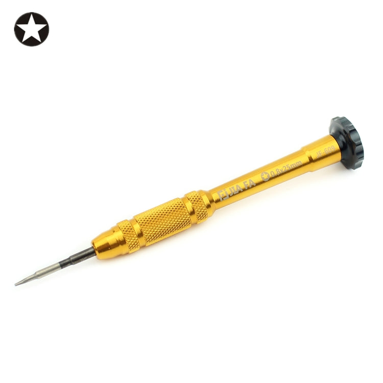 JIAFA JF-609-0.8 Pentalobe 0.8 Screwdriver for iPhone Charging Port Screws(Gold) - Repair & Spare Parts by JIAFA | Online Shopping UK | buy2fix