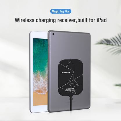 NILLKIN NKR01 For iPad 9.7 / 10.2 inch & iPad Air 10.5 inch & iPad Pro 10.5 inch Long Magic Tag Plus QI Standard Wireless Charging Receiver with 8 Pin Port - Wireless Charger Receiver by NILLKIN | Online Shopping UK | buy2fix