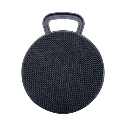 A01L Cloth Texture Round Portable Mini Bluetooth Speaker, Support Hands-free Call & TF Card(Black) - Mini Speaker by buy2fix | Online Shopping UK | buy2fix