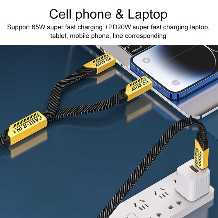 WK WDC-190i Mech Series 2.4A USB to 8 Pin Fast Charge Data Cable, Length: 1m(Tarnish) - Normal Style Cable by WK | Online Shopping UK | buy2fix