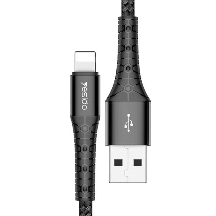 Yesido CA50 2.4A USB to 8 Pin Charging Cable, Length: 2m - Normal Style Cable by Yesido | Online Shopping UK | buy2fix