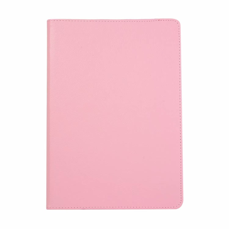 For iPad 10.2 / iPad Air 2019 10.5 / iPad 10.2 2020 Litchi Texture Horizontal Flip 360 Degrees Rotation Leather Case(Pink) - iPad 10.2 Cases by buy2fix | Online Shopping UK | buy2fix