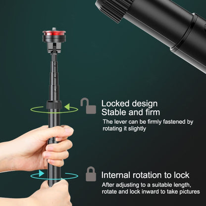 Aluminum Alloy Mobile Phone Bluetooth Selfie Stick Live Floor Tripod Bracket, Height: 1.5m - Consumer Electronics by buy2fix | Online Shopping UK | buy2fix