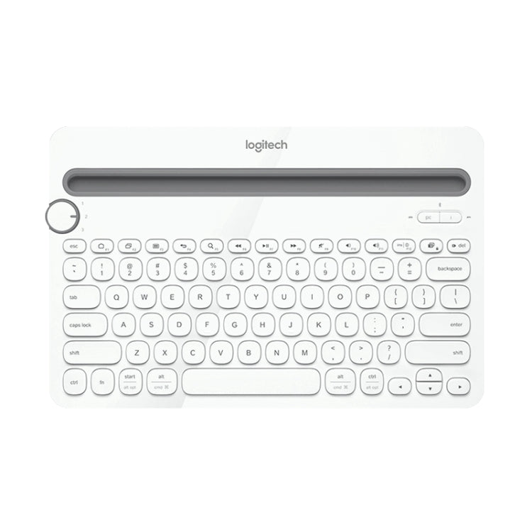 Logitech K480 Multi-device Bluetooth 3.0 Wireless Bluetooth Keyboard with Stand (White) - Computer & Networking by Logitech | Online Shopping UK | buy2fix