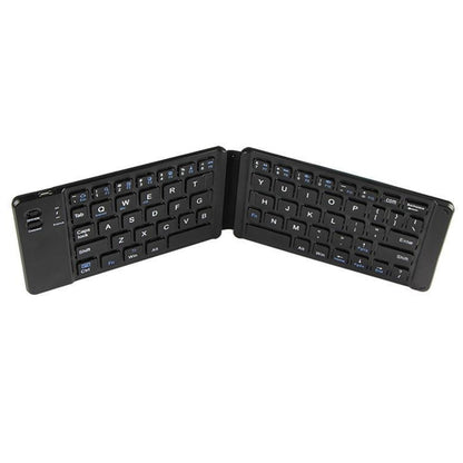 B05 USB Charging Portable Mini Folding Bluetooth Wireless Keyboard (Black) - Mini Keyboard by buy2fix | Online Shopping UK | buy2fix