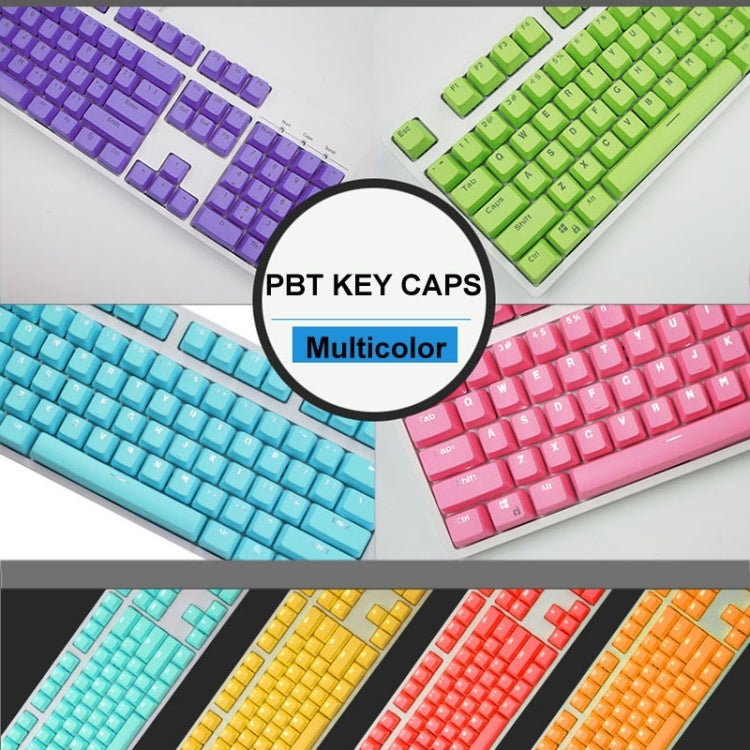 104 Keys Double Shot PBT Backlit Keycaps for Mechanical Keyboard (White) -  by buy2fix | Online Shopping UK | buy2fix