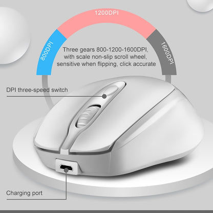 ZGB 361 2.4G Wireless Chargeable Mini Mouse 1600dpi (Blue) - Wireless Mice by Chasing Leopard | Online Shopping UK | buy2fix