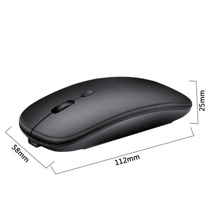 HXSJ M80 2.4GHz Wireless 1600DPI Three-speed Adjustable Optical Mute Mouse (Rose Gold) - Wireless Mice by HXSJ | Online Shopping UK | buy2fix