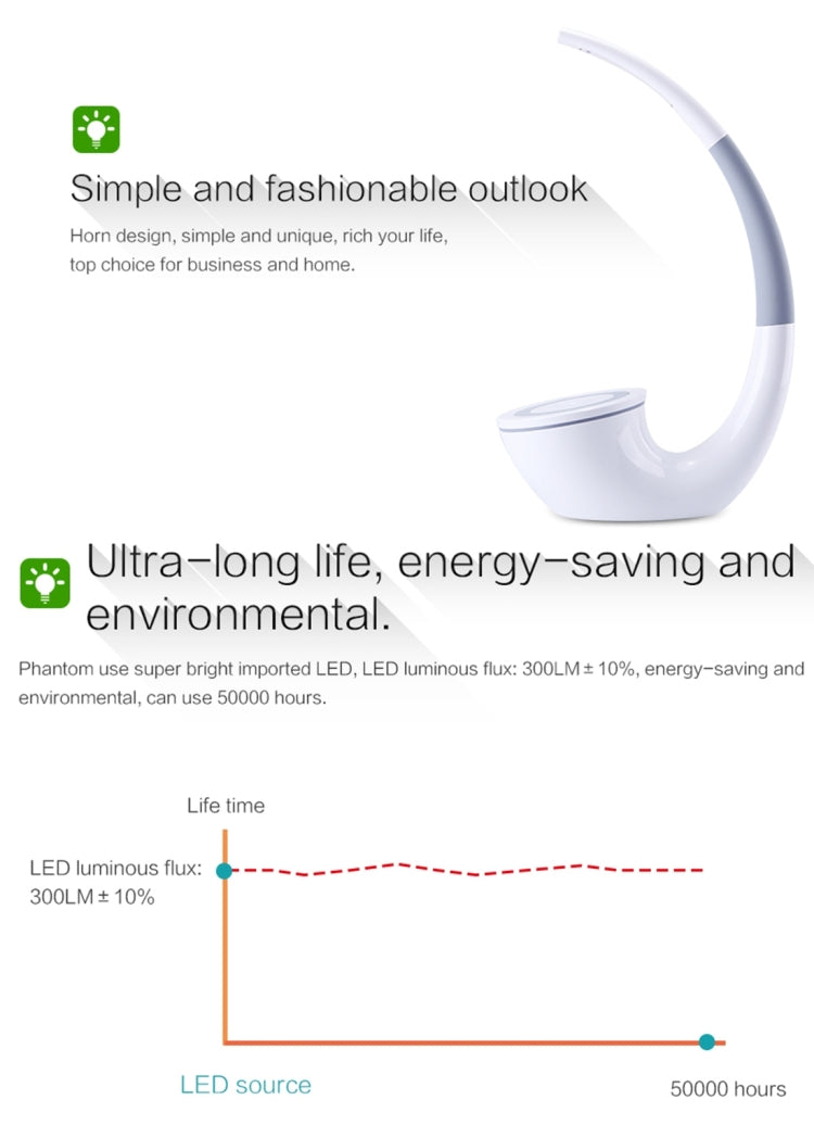 NILLKIN 2 in 1 QI Standard Smart Recognition 1A 5W Wireless Charger + LED Light Lamp with USB Charging Port Indicator - Wireless Charger by NILLKIN | Online Shopping UK | buy2fix