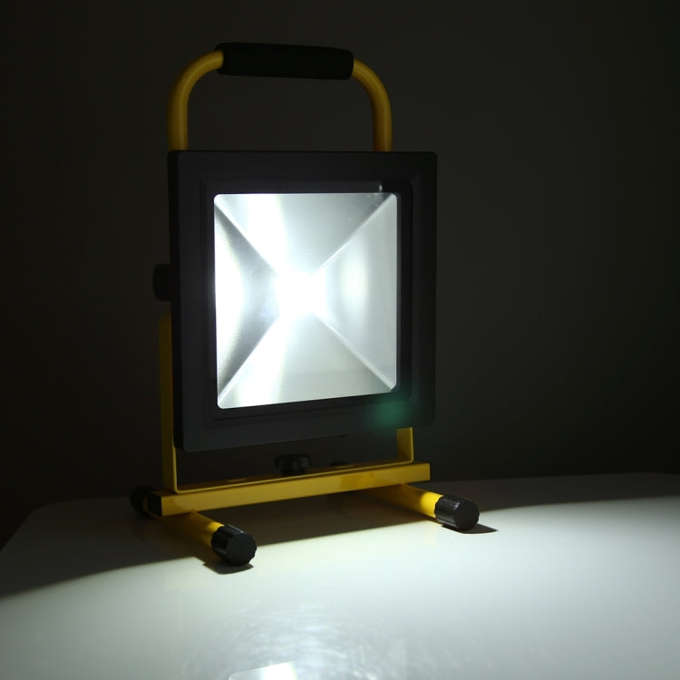 30W IP65 Waterproof COB LED Rechargeable Flood Light, 2650LM 6000-6500K with Car Charger, AC 85-265V - Floodlights by buy2fix | Online Shopping UK | buy2fix