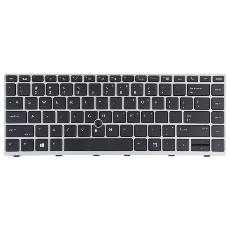 For HP Elitebook 840 G5 846 G5 745 G5 US Version Keyboard with Pointing Stick (Silver) - Computer & Networking by buy2fix | Online Shopping UK | buy2fix