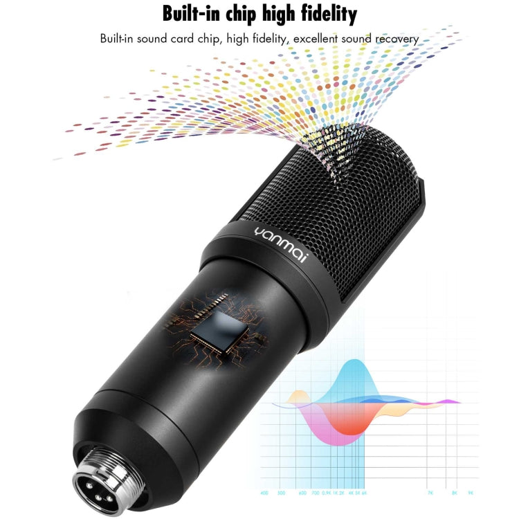 Yanmai Q10 3.5mm Recording Microphone Kit - Consumer Electronics by Yanmai | Online Shopping UK | buy2fix