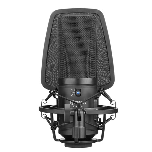 BOYA BY-M1000 Professional Recording Studio Cardioid Omnidirectional Switchable Microphone - Consumer Electronics by BOYA | Online Shopping UK | buy2fix