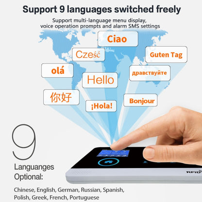 PG-103-GSM WiFi + GSM Touch Screen Intelligent Alarm System - Security by buy2fix | Online Shopping UK | buy2fix