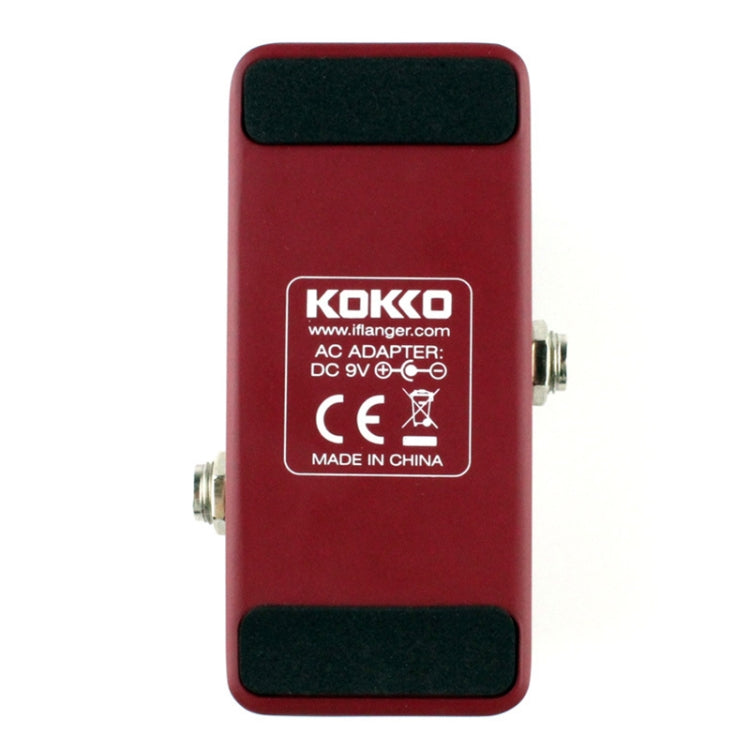 KOKKO FDS2 Mini Electric Guitar Monoblock Distortion Effects Pedal(Wine Red) - Guitar Tuner Accessories by KOKKO | Online Shopping UK | buy2fix