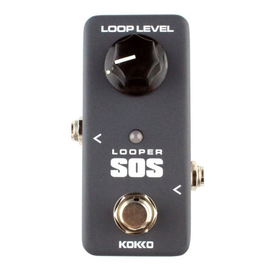 KOKKO FLP2 Mini SOS Looper Guitar Loop Recording Monoblock Effects Pedal(Black) - Guitar Tuner by KOKKO | Online Shopping UK | buy2fix