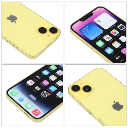 For iPhone 14 Plus Color Screen Non-Working Fake Dummy Display Model (Yellow) - For iPhone & iPad by buy2fix | Online Shopping UK | buy2fix