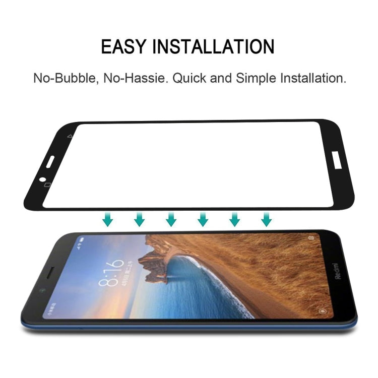 Full Glue Full Cover Screen Protector Tempered Glass film for Xiaomi Redmi 7 -  by buy2fix | Online Shopping UK | buy2fix