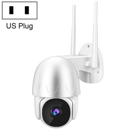 Tuya QX45 1080P Full HD IP65 Waterproof 2.4G Wireless IP Camera, Support Motion Detection & Two-way Audio & Night Vision & TF Card, US Plug - Security by buy2fix | Online Shopping UK | buy2fix