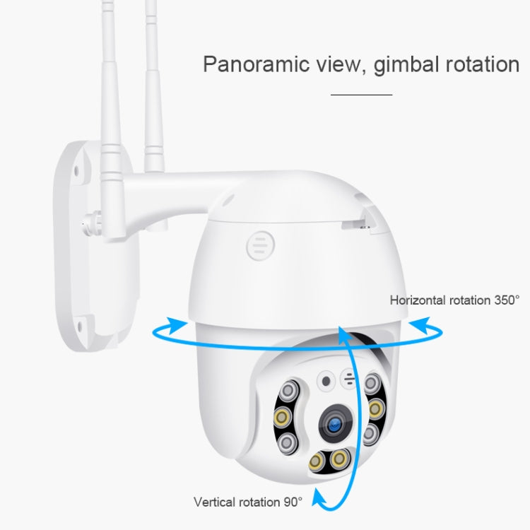 QX21 1080P HD WiFi IP Camera, Support Night Vision & Motion Detection & Two Way Audio & TF Card, US Plug - Security by buy2fix | Online Shopping UK | buy2fix