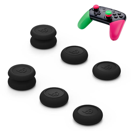 Left + Right Gamepad Rocker Cap Button Cover for NS Pro / PS4(Black) - Cases by buy2fix | Online Shopping UK | buy2fix