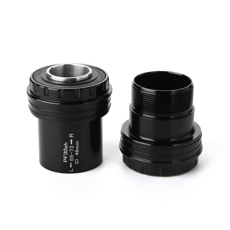 PF30 Press Fit Style Bottom Bracket Fits 68-73mm for SHIMANO / SRAM / Prowheel Mountain Bike(Black) -  by buy2fix | Online Shopping UK | buy2fix