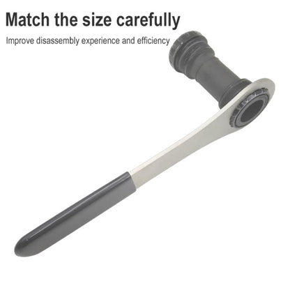 BIKERSAY BB39-16 Bicycle Repair Tools Multi-function Wrench Tool Stainless Steel Axis Spanner - Outdoor & Sports by BIKERSAY | Online Shopping UK | buy2fix
