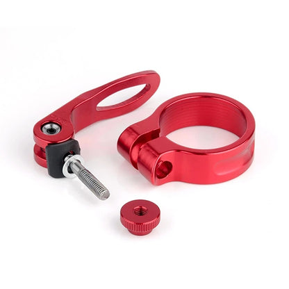 GUB CX-18 31.8mm Aluminum Ultralight Bicycle Seat Post Clamp(Titanium Color) - Pipe clamps by GUB | Online Shopping UK | buy2fix