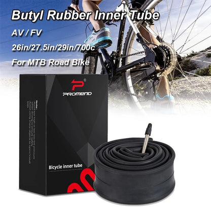 PROMEND 26 x 1.95 AV Mountain Bike Butyl Pneumatic Inner Tube - Outdoor & Sports by PROMEND | Online Shopping UK | buy2fix