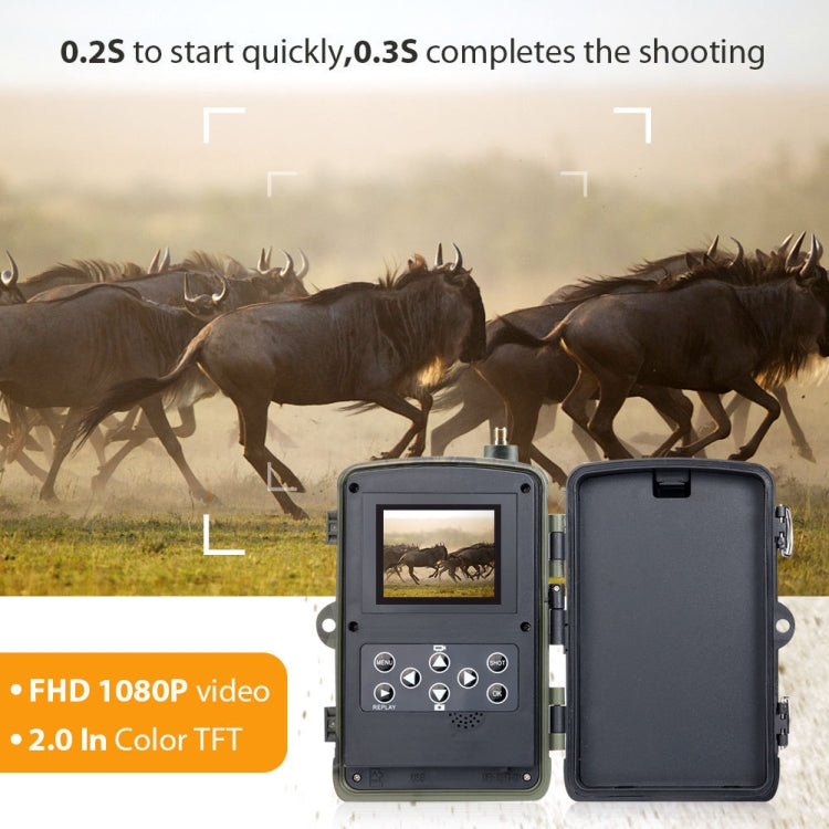 HC801LTE 4G EU Version Waterproof IP65 IR Night Vision Security 16MP Hunting Trail Camera, 120 Degree Angle - Hunting Cameras by buy2fix | Online Shopping UK | buy2fix