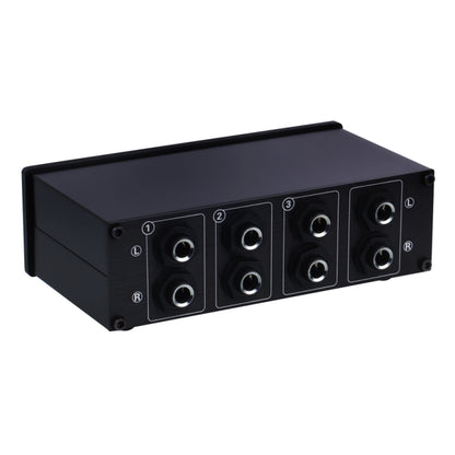 B833 Passive Speaker Stereo Switch Loudspeaker,  1 Input and 3 Output or 3 Input and 1 Output (Black) - Consumer Electronics by buy2fix | Online Shopping UK | buy2fix