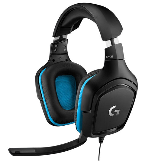 Logitech G431 Dolby 7.1 Surround Sound Stereo Folding Noise Reduction Competition Gaming Headset - Computer & Networking by Logitech | Online Shopping UK | buy2fix