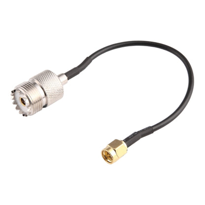 15cm UHF Female to SMA Male Adapter RG174 Cable - Connectors by buy2fix | Online Shopping UK | buy2fix