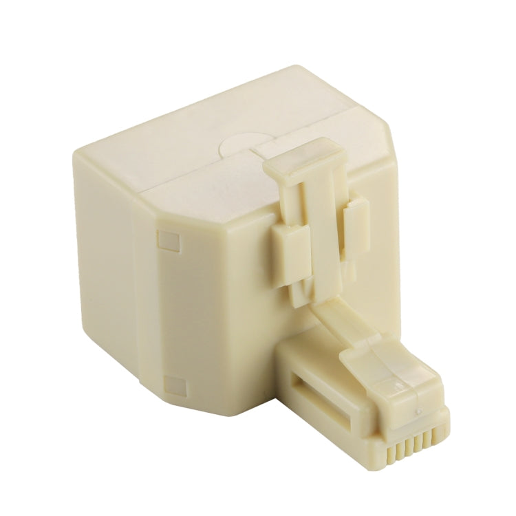 RJ11 Dual Ports Desktop Telephone Extension Cable Extender Connector Adapter -  by buy2fix | Online Shopping UK | buy2fix