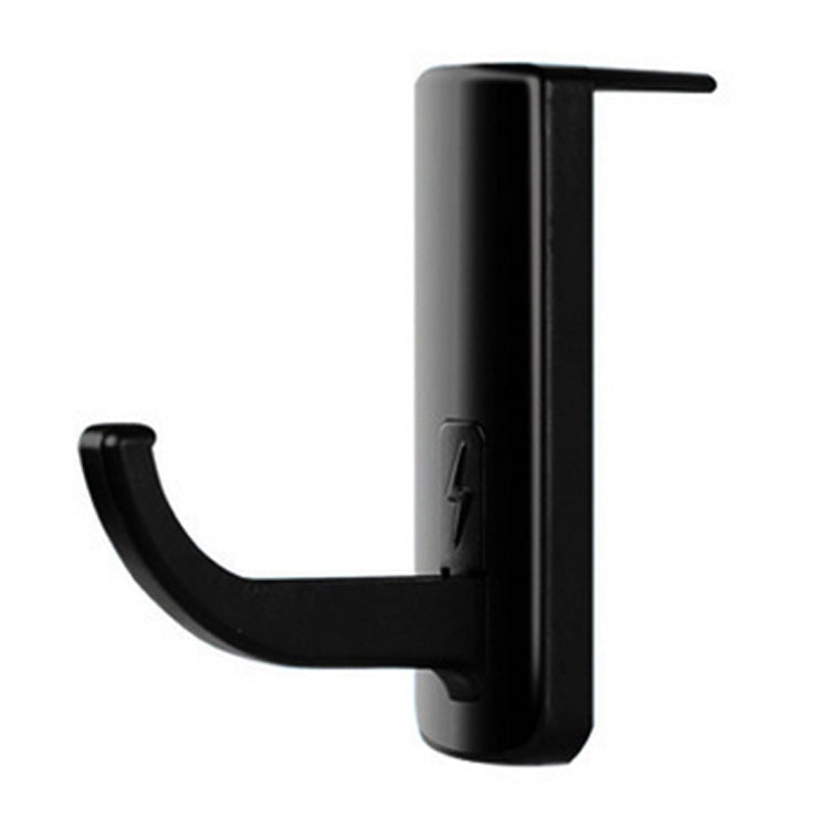 Universal Headphone Hanger PC Monitor Desk Headset Stand Holder Hook(Black) - Computer & Networking by buy2fix | Online Shopping UK | buy2fix