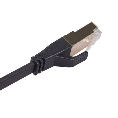 CAT8-2 Double Shielded CAT8 Flat Network LAN Cable, Length: 0.5m -  by buy2fix | Online Shopping UK | buy2fix