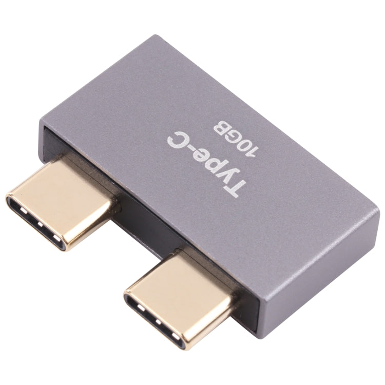 Double USB-C / Type-C Male to Double USB-C / Type-C Female Adapter - Computer & Networking by buy2fix | Online Shopping UK | buy2fix