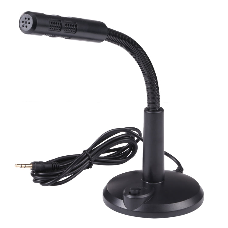 M-309 3.5mm Plug Drive-free Computer Microphone(Black) - Microphone by buy2fix | Online Shopping UK | buy2fix