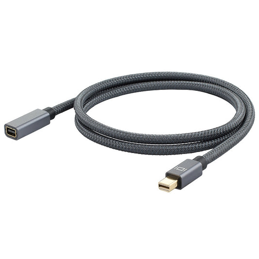 OD6.5mm Mini DP Male to Female DisplayPort Cable -  by buy2fix | Online Shopping UK | buy2fix