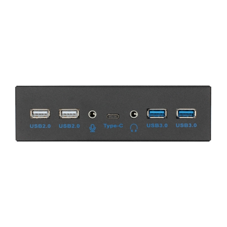 2 x USB 3.0 + 2 x USB 2.0 + HD Audio + USB-C / Type-C with SATA7+15 Optical Drive Front Panel - USB 3.0 by buy2fix | Online Shopping UK | buy2fix