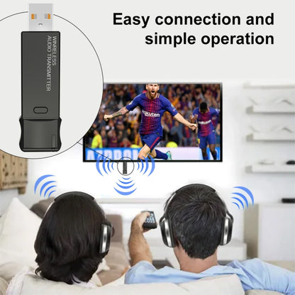 LE501 USB Bluetooth 5.3 Wireless Audio Transmitter - Apple Accessories by buy2fix | Online Shopping UK | buy2fix