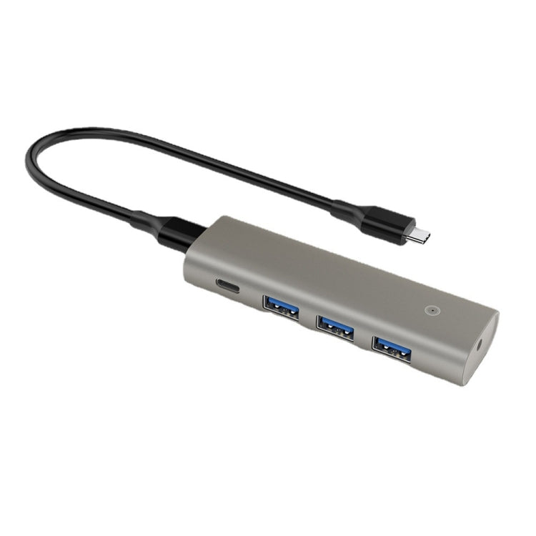 Rocketek HC466 USB3.2 Gen2 Type-C 4 in 1 HUB Adapter - Computer & Networking by ROCKETEK | Online Shopping UK | buy2fix