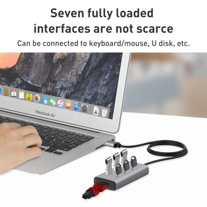 8108 7 Ports USB 3.0 to USB 3.0 HUB, Cable Length: 80cm - USB 3.0 HUB by buy2fix | Online Shopping UK | buy2fix